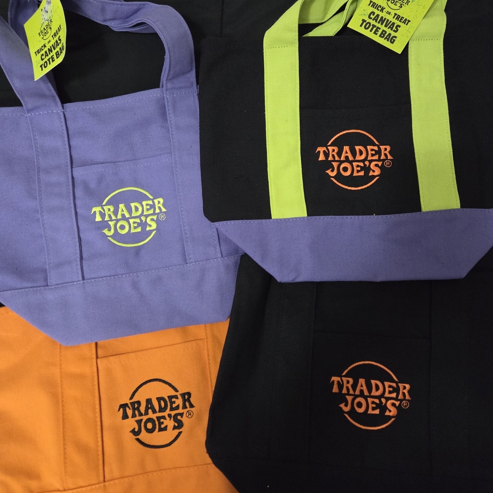 Trader Joe's Canvas Tote Bags